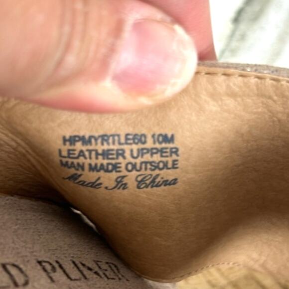 Donald Pliner Womens 10 Tan Myrtle Shimmer Leather Slip-On Cork Wedge Sandal NEW